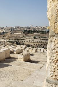 Graveyard on the slope of the Mount of Olives