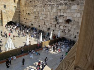 Western Wall of the Temple Mount in Israel