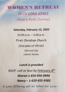 Retreat registration flyer