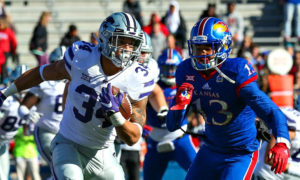 Whose side are you rooting for? Kansas State University vs Kansas University Football.